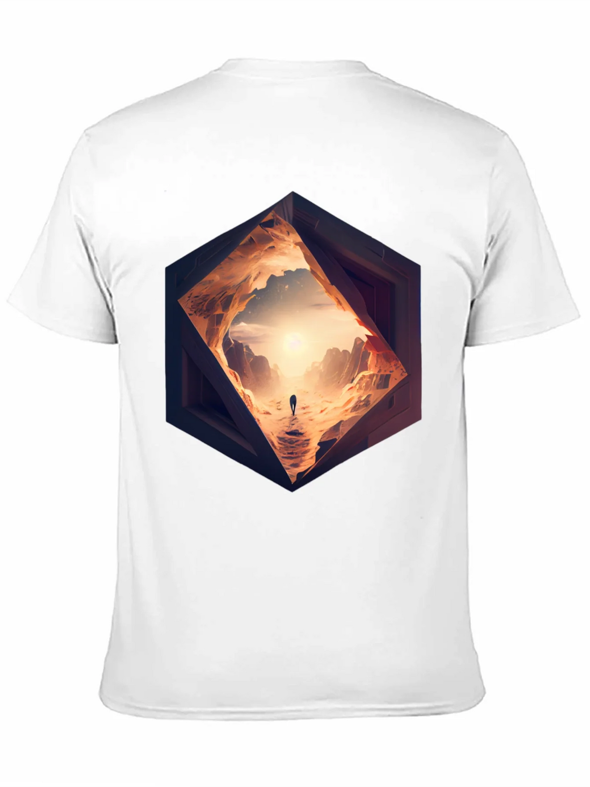 Abstract Desert Portal Graphic Tee product image 2