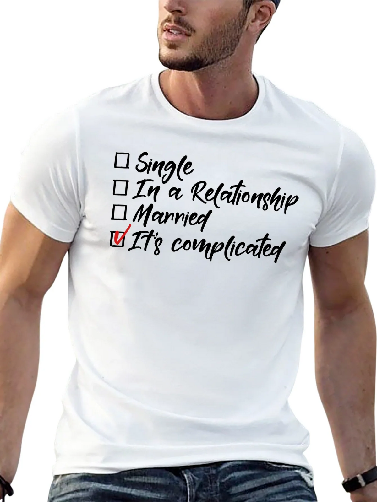 Its Complicated T-Shirt - Funny Relationship Status Tee product image 9