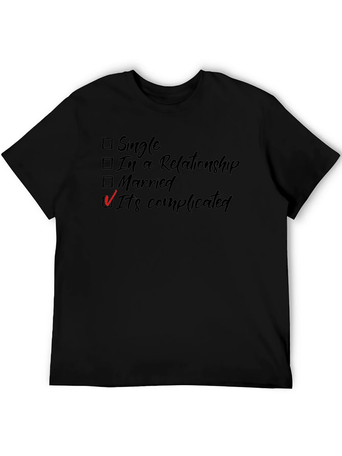 Its Complicated T-Shirt - Funny Relationship Status Tee product image 4