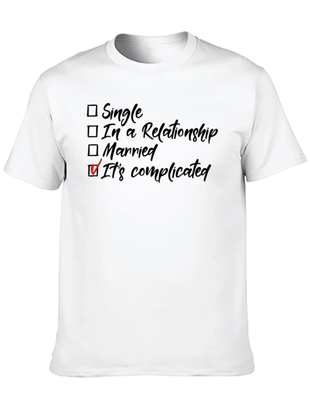 Its Complicated T-Shirt - Funny Relationship Status Tee product image 6