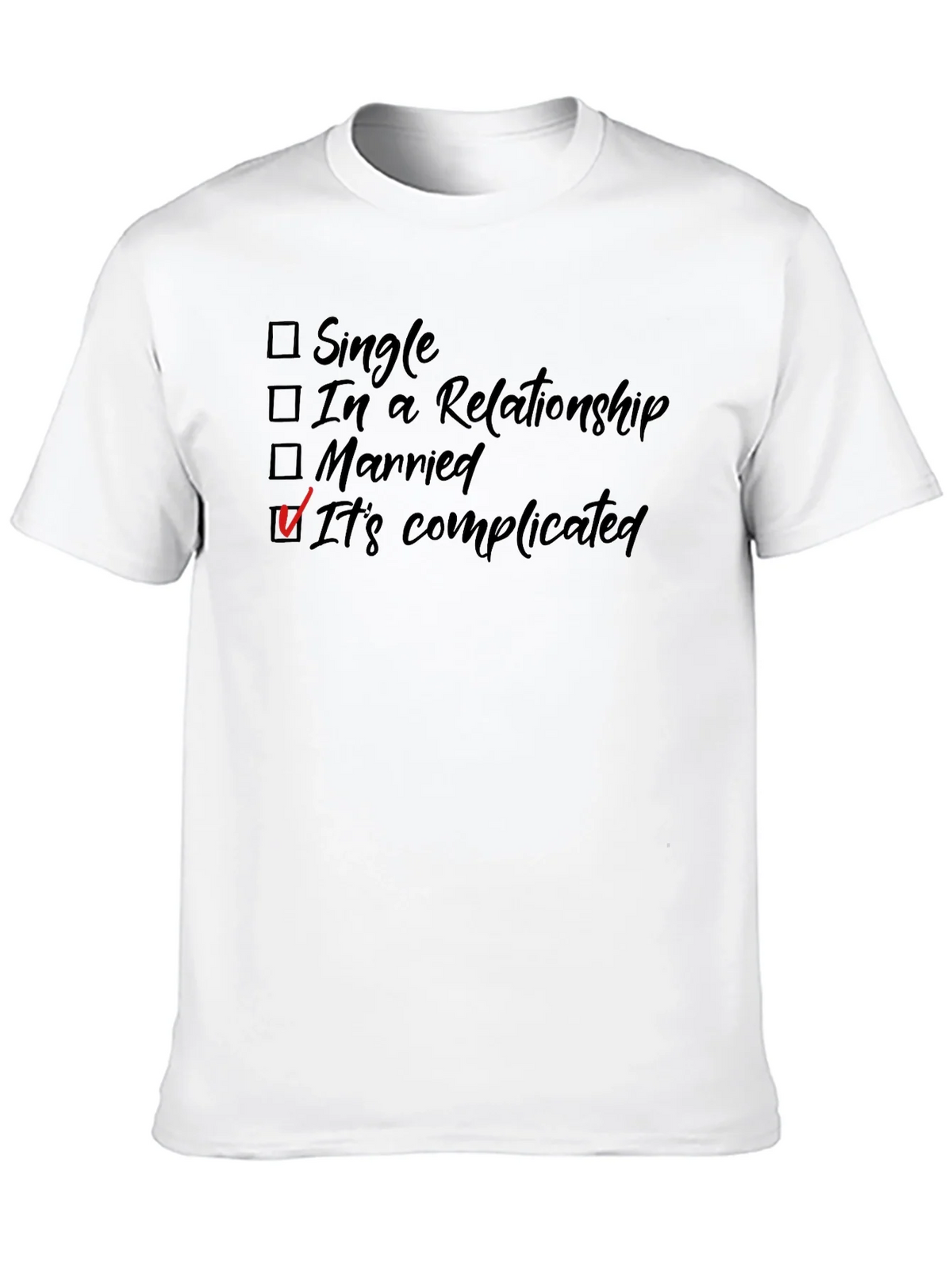 Its Complicated T-Shirt - Funny Relationship Status Tee product image 6