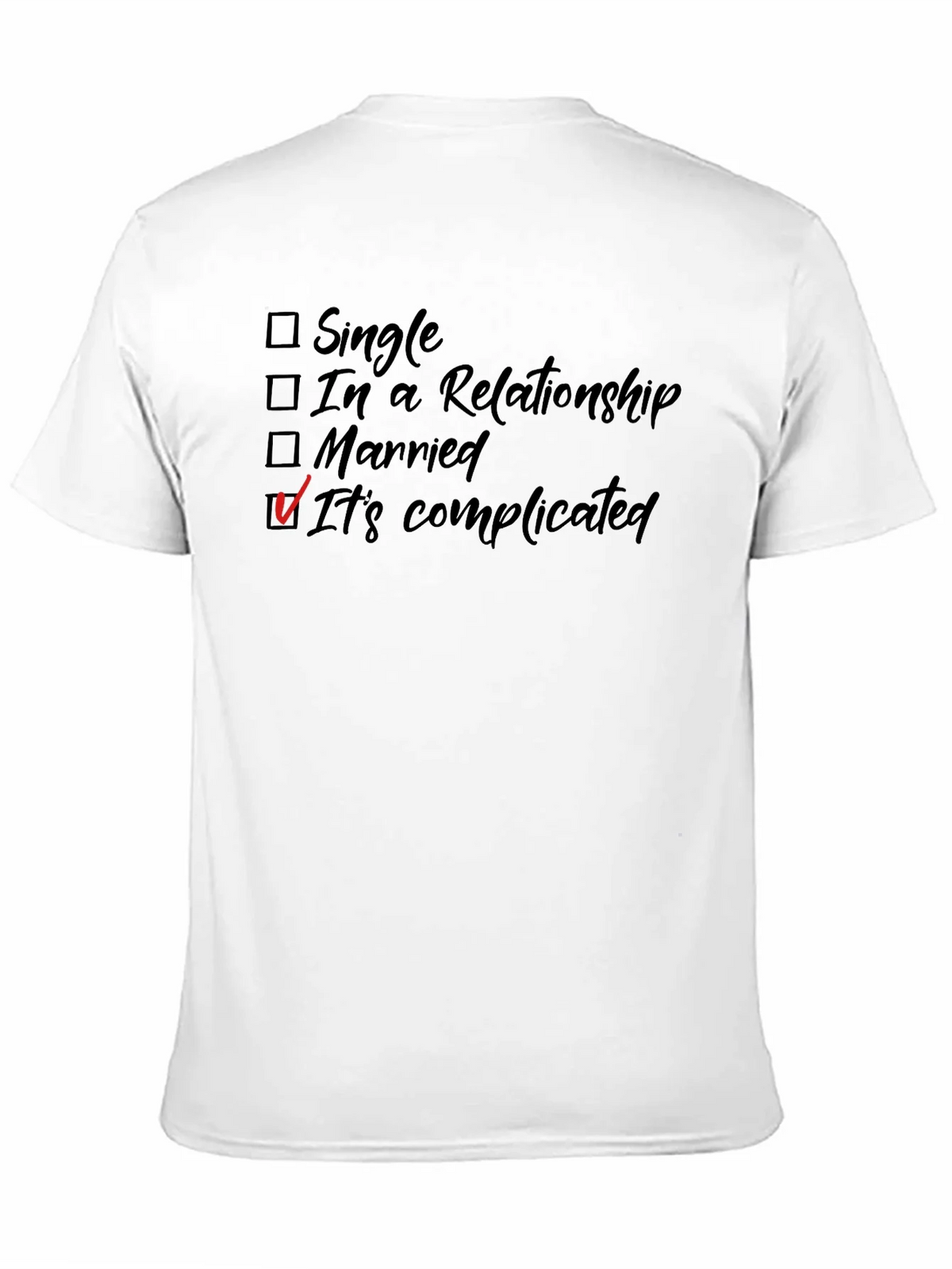 Its Complicated T-Shirt - Funny Relationship Status Tee product image 7