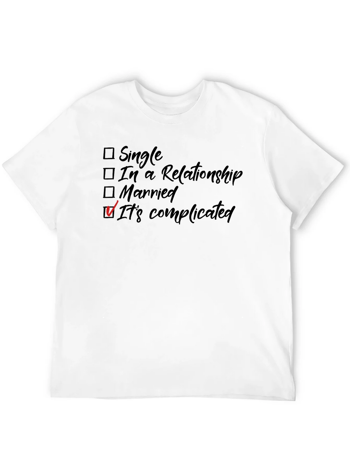 Its Complicated T-Shirt - Funny Relationship Status Tee product image 8
