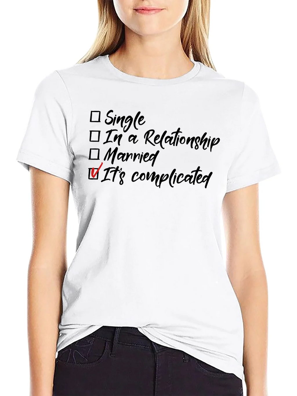 Its Complicated T-Shirt - Funny Relationship Status Tee product image 5
