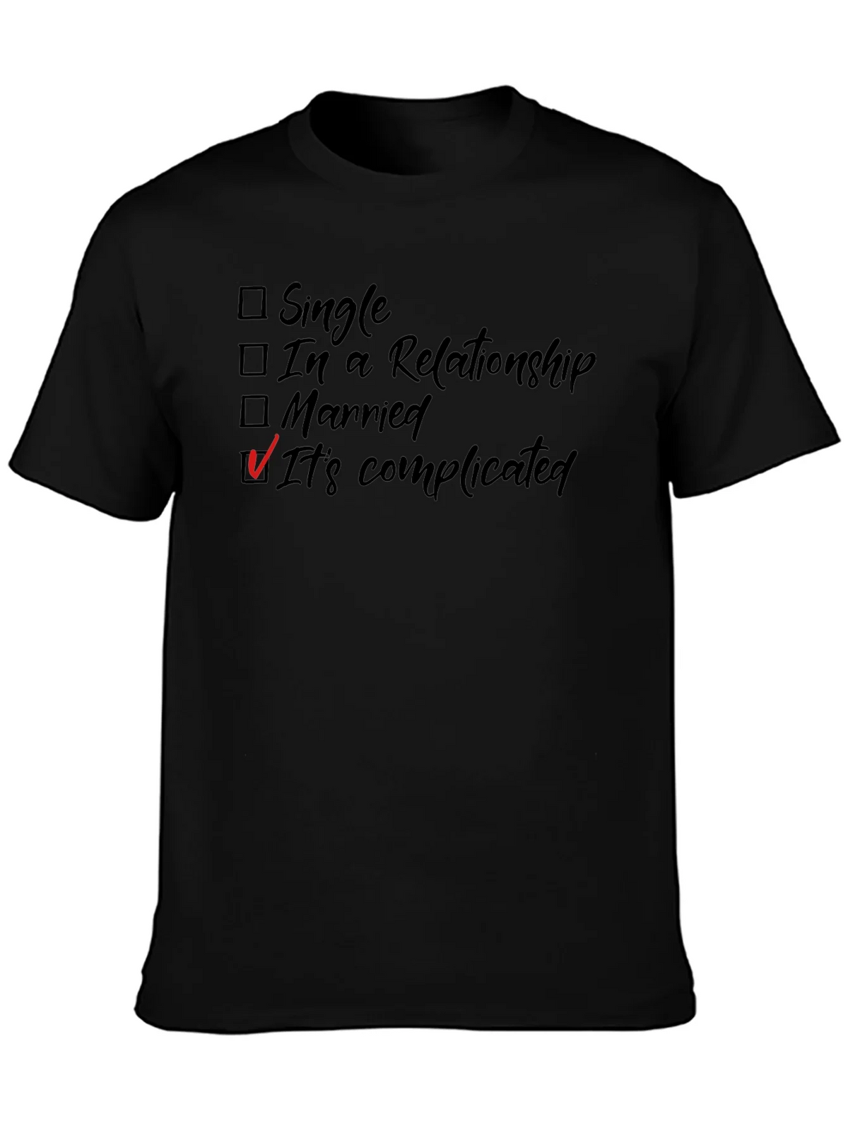 Its Complicated T-Shirt - Funny Relationship Status Tee product image 3