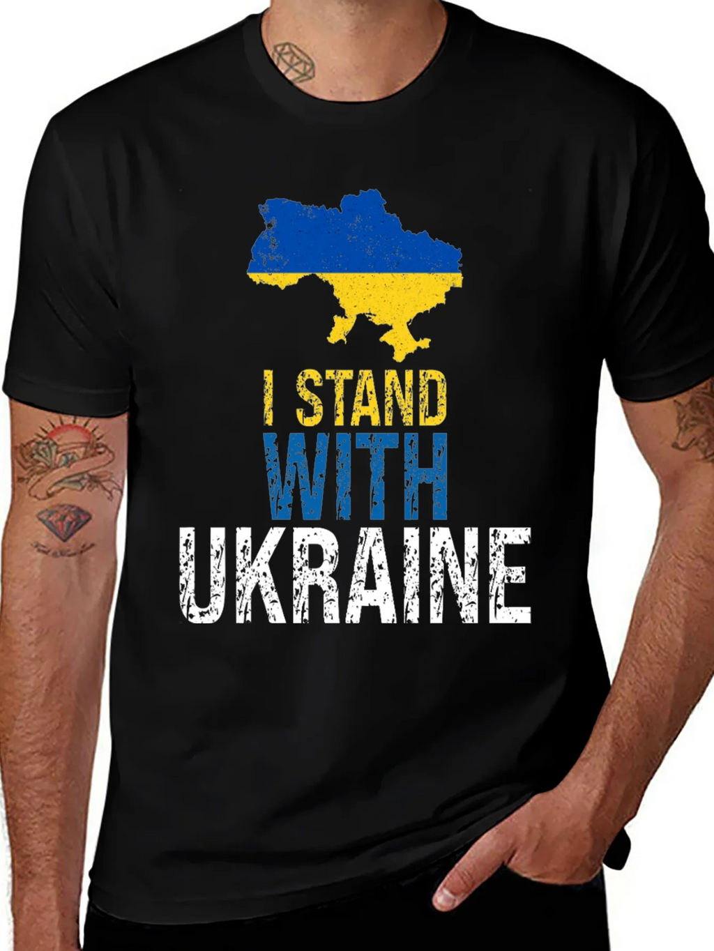 I Stand With Ukraine T-Shirt product image 1