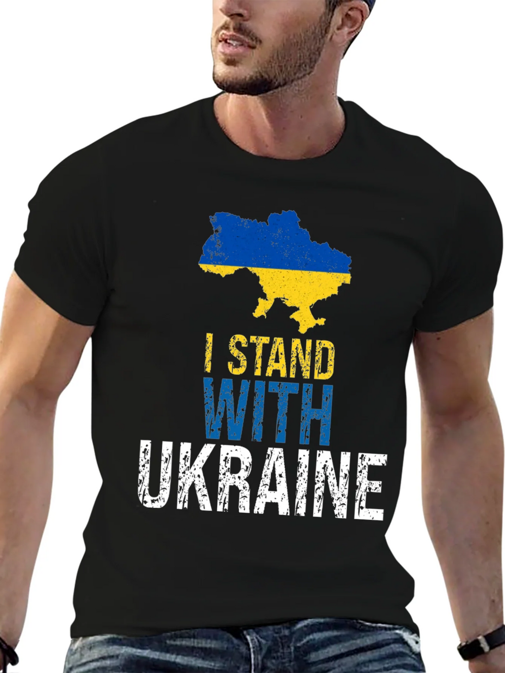 I Stand With Ukraine T-Shirt product image 6