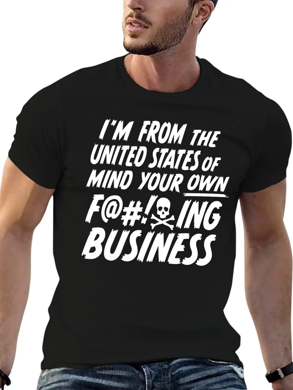 Mind Your Own Business Funny Novelty T-Shirt product image 6