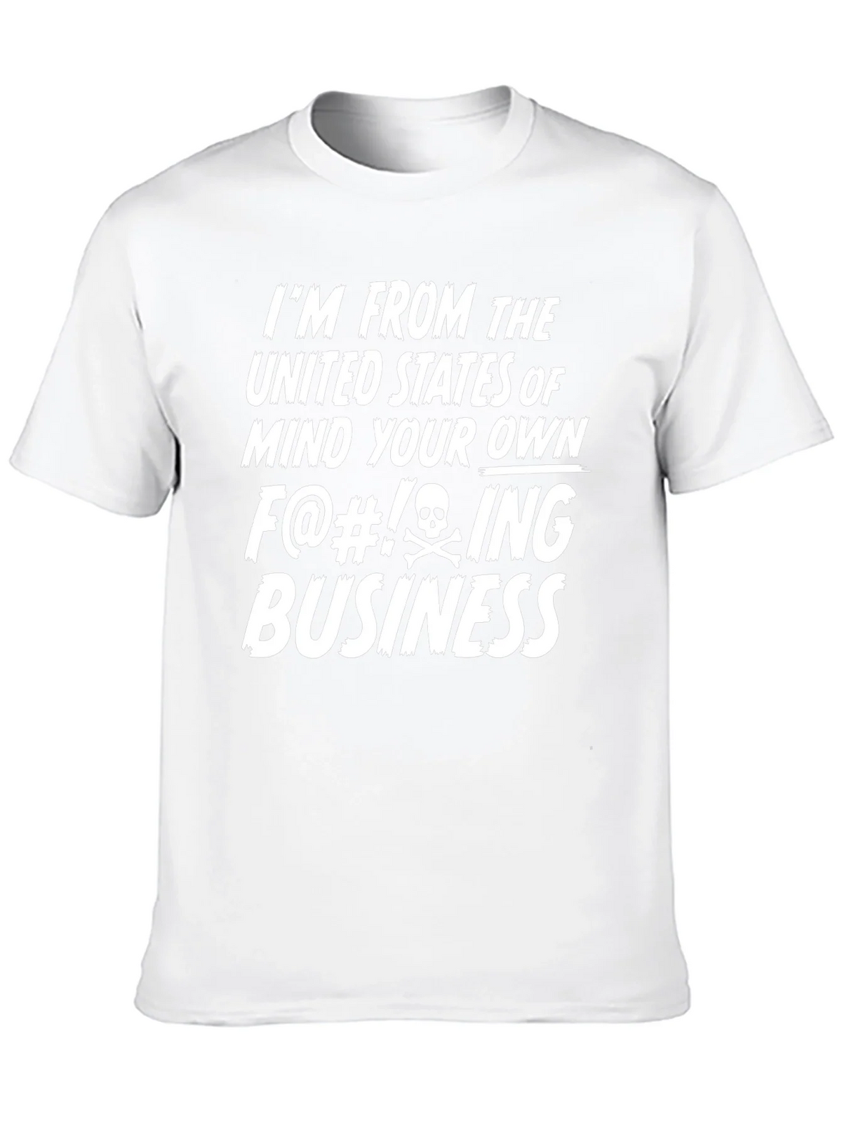 Mind Your Own Business Funny Novelty T-Shirt product image 9