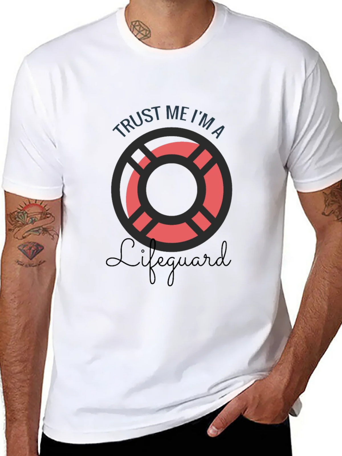 Trust Me Im A Lifeguard T-Shirt product image 5