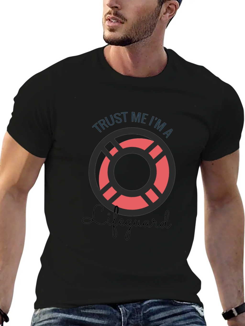 Trust Me Im A Lifeguard T-Shirt product image 4