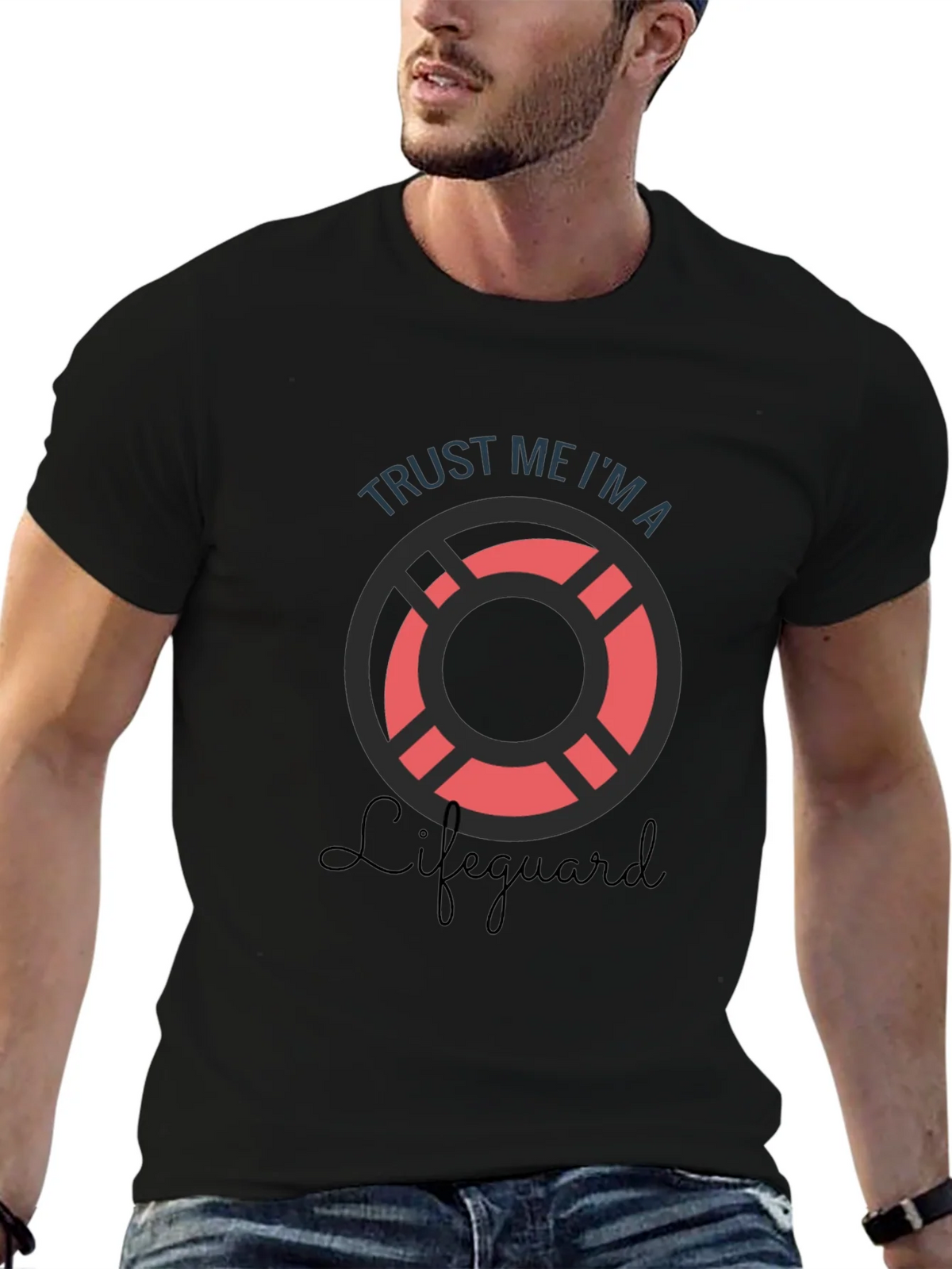 Trust Me Im A Lifeguard T-Shirt product image 4