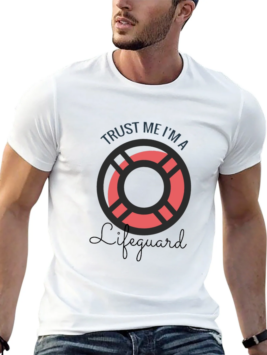 Trust Me Im A Lifeguard T-Shirt product image 10