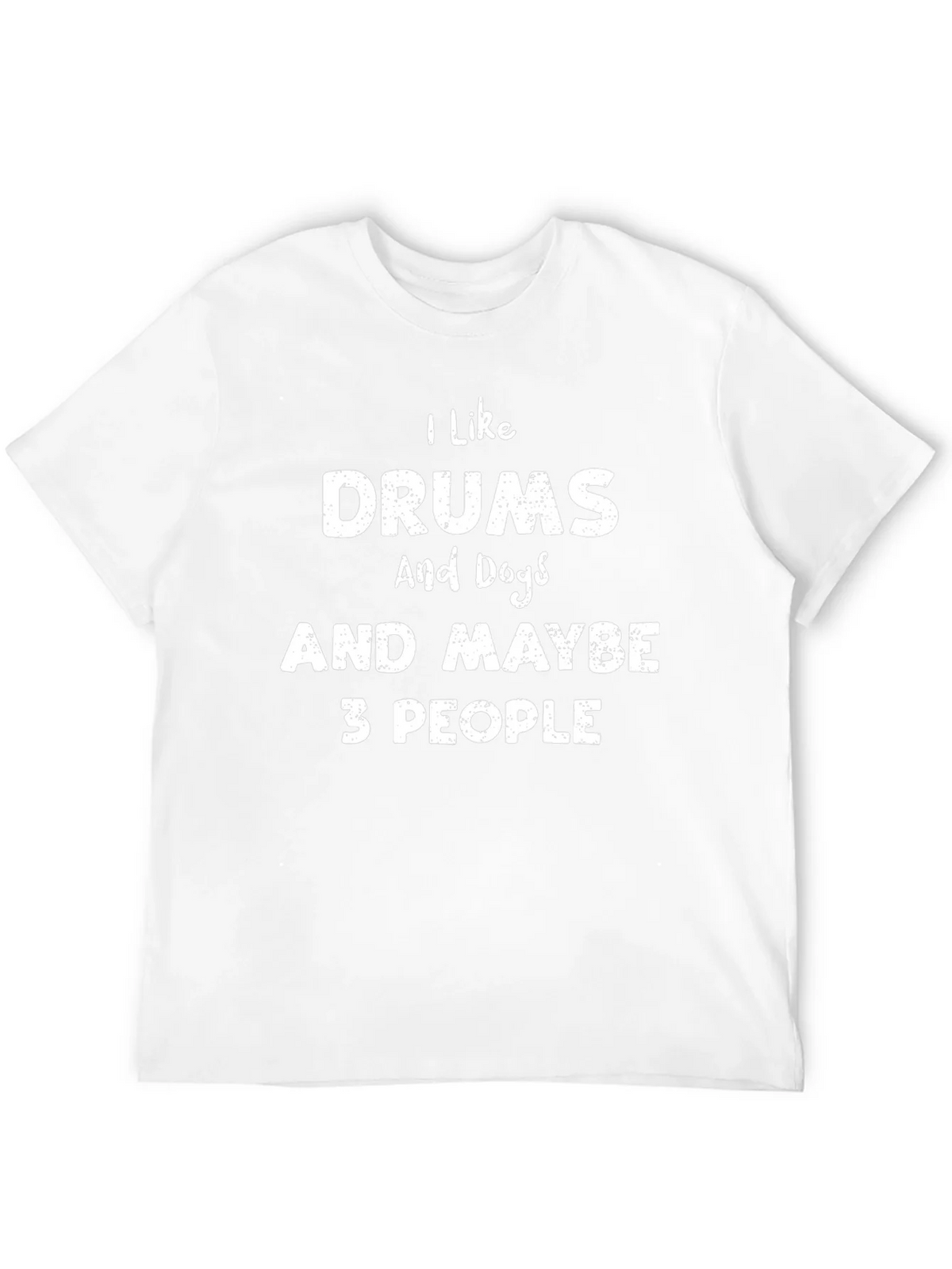 I Like Drums Dogs & Maybe 3 People Graphic Tee product image 11