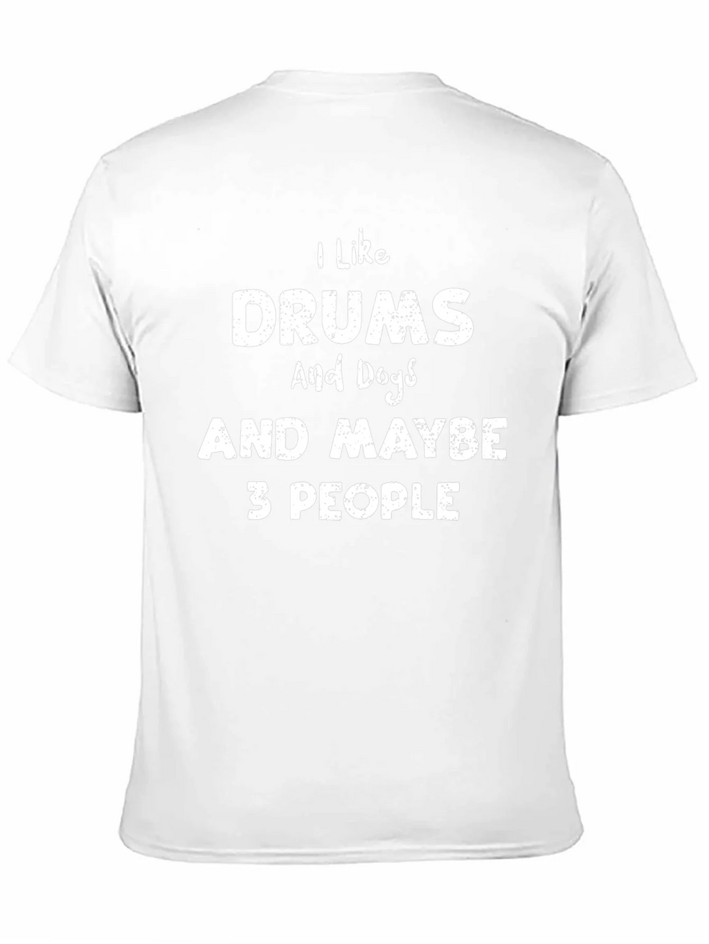 I Like Drums Dogs & Maybe 3 People Graphic Tee product image 10