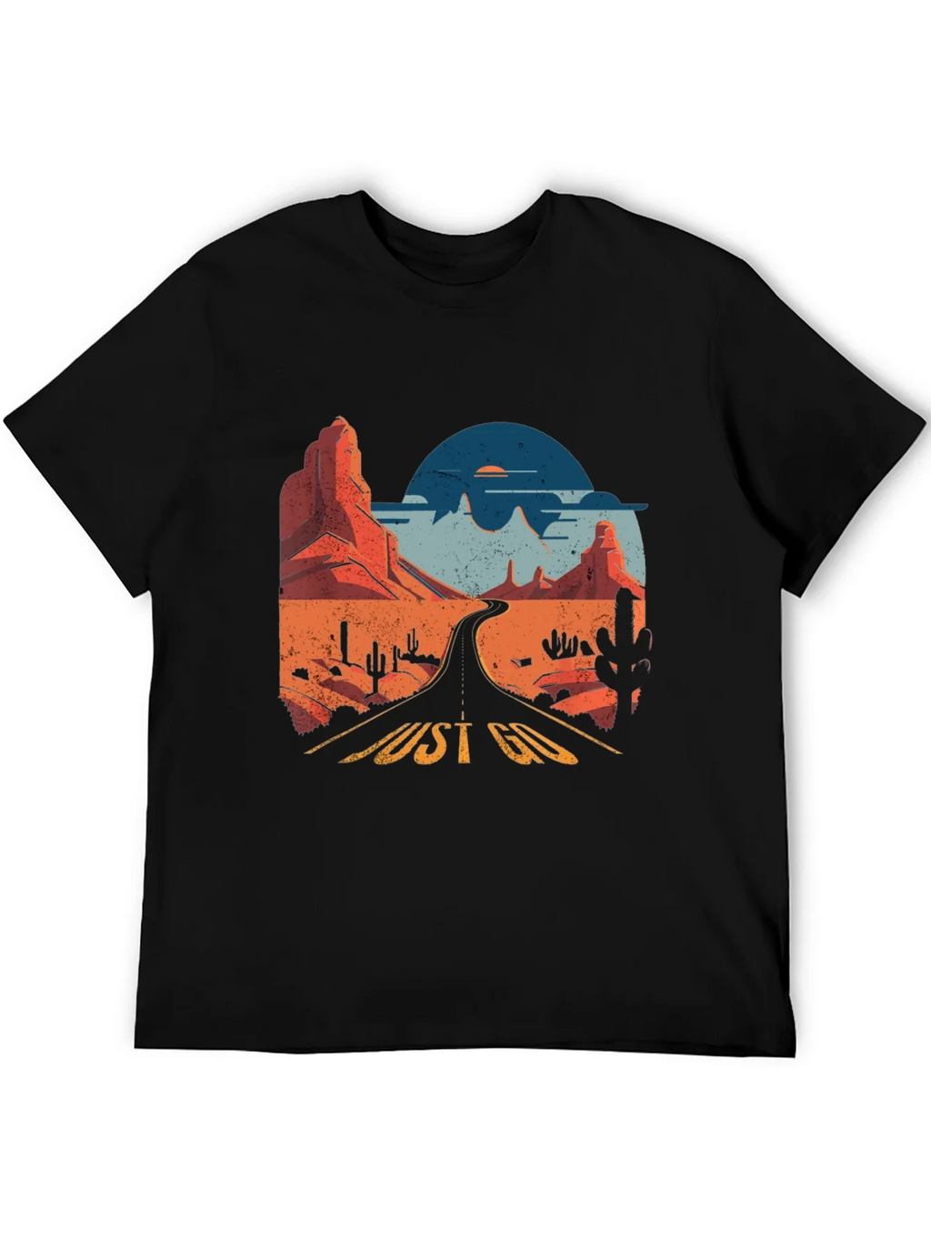 Just Go Graphic Tee - Desert Road Trip T-Shirt product image 5