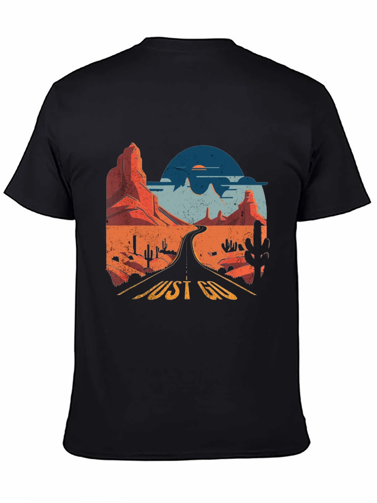 Just Go Graphic Tee - Desert Road Trip T-Shirt product image 4