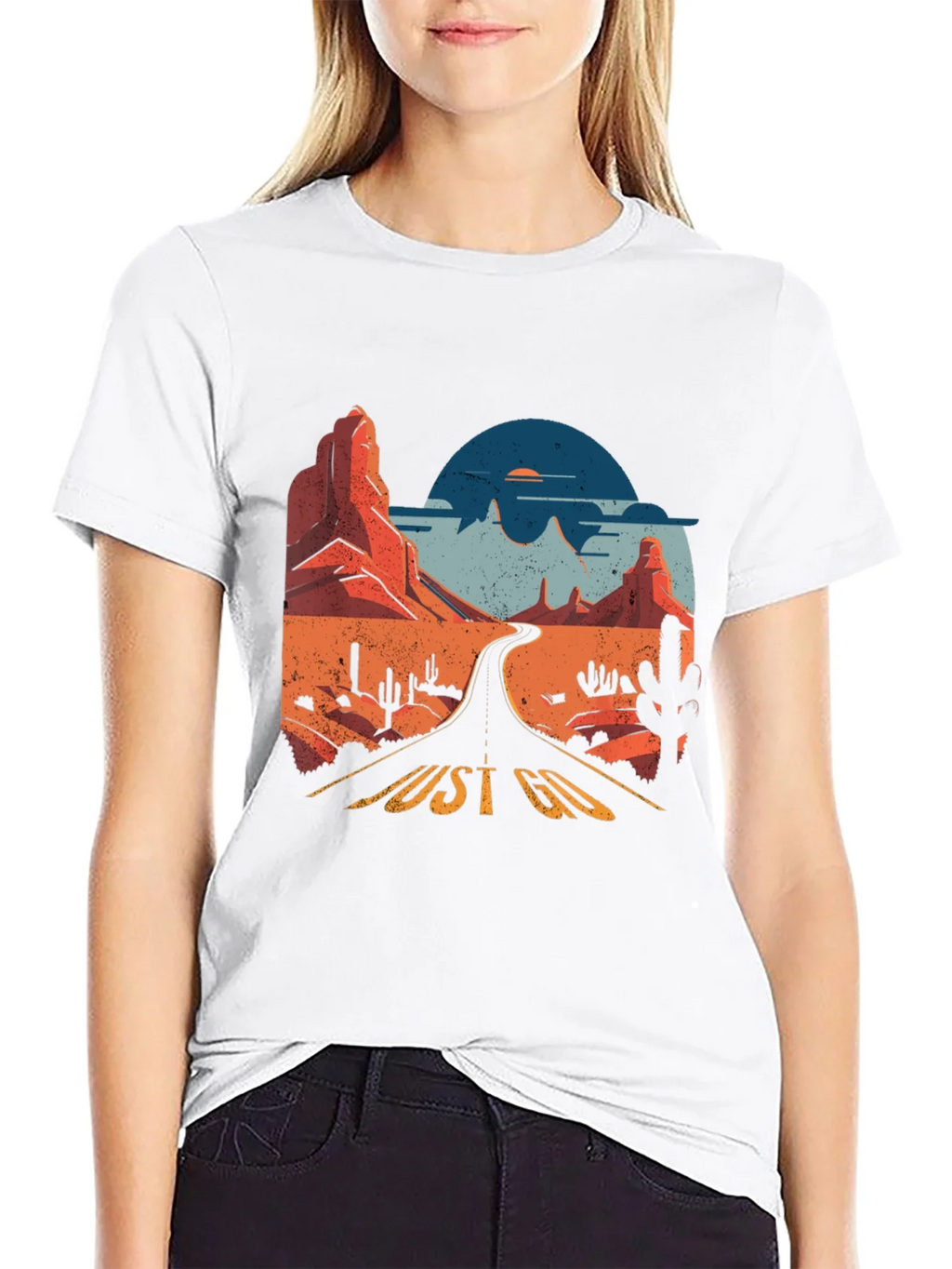 Just Go Graphic Tee - Desert Road Trip T-Shirt product image 8