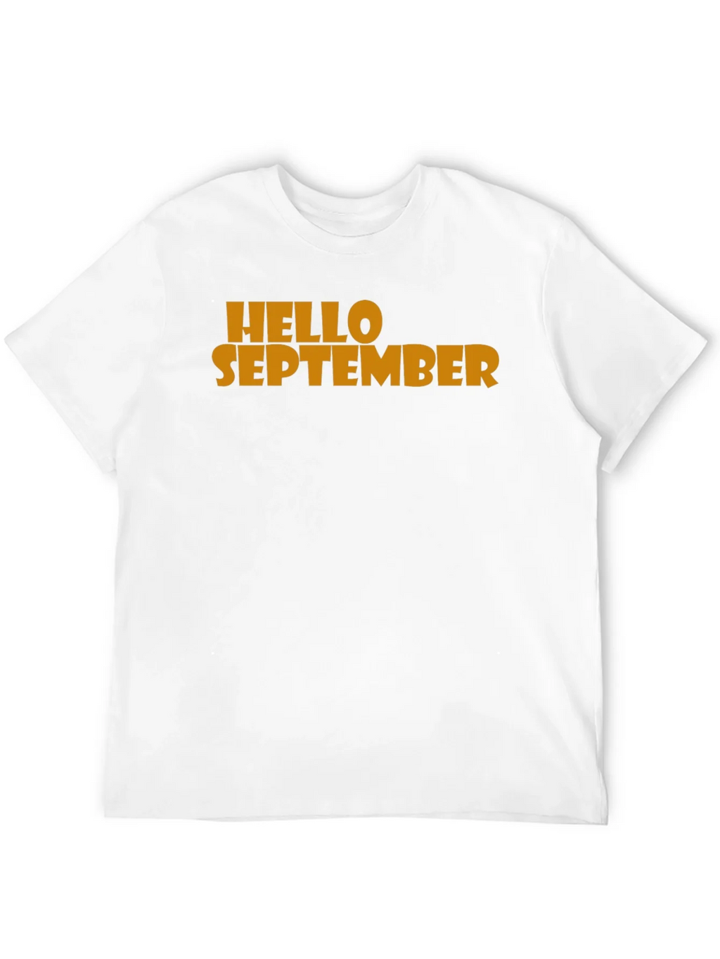 Hello September Graphic Tee - Mens Black T-Shirt product image 11