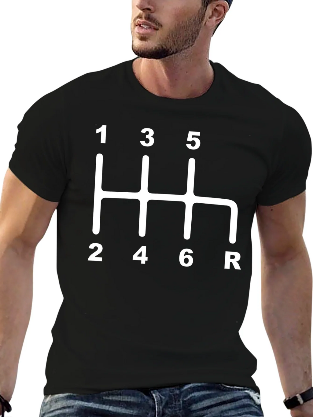 6 Speed Manual Transmission T-Shirt product image 6