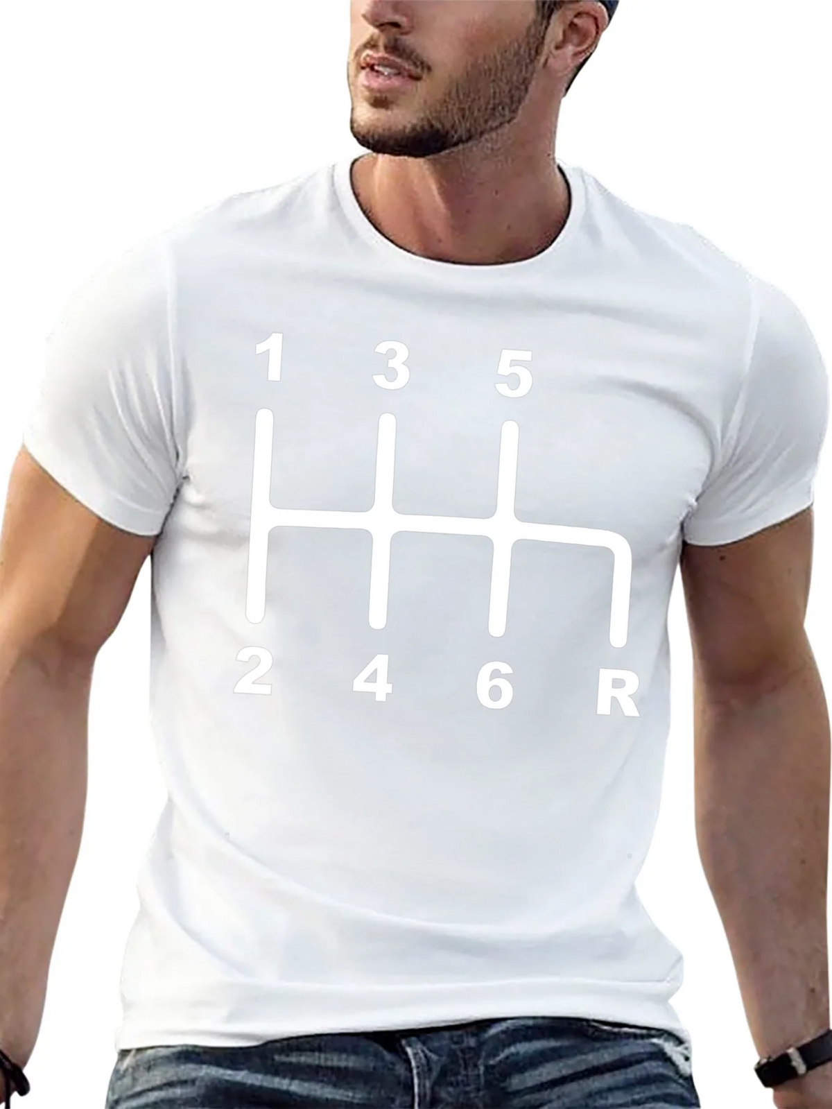 6 Speed Manual Transmission T-Shirt product image 12