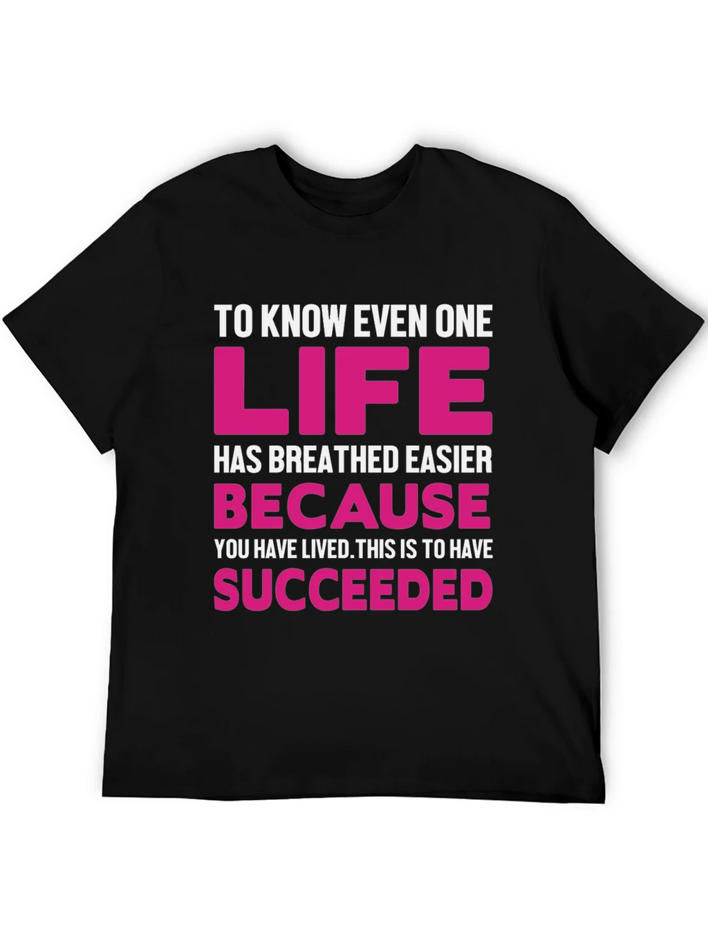 Inspirational Graphic Tee - Life Succeeded product image 3