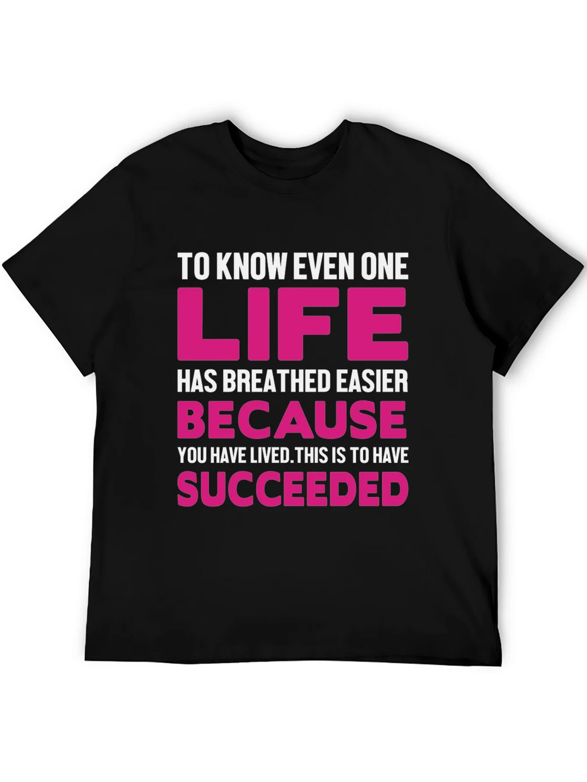 Inspirational Graphic Tee - Life Succeeded product image 3