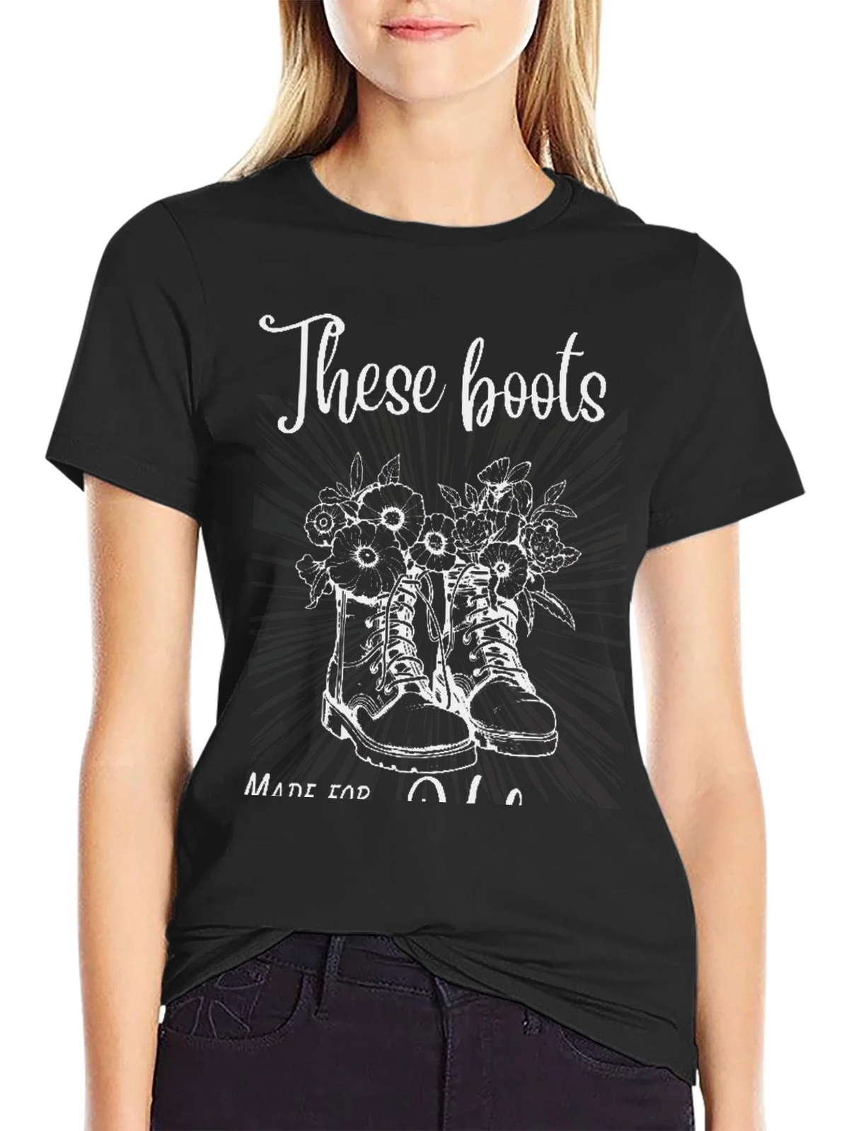 These Boots Made for Walkin Graphic Tee product image 2