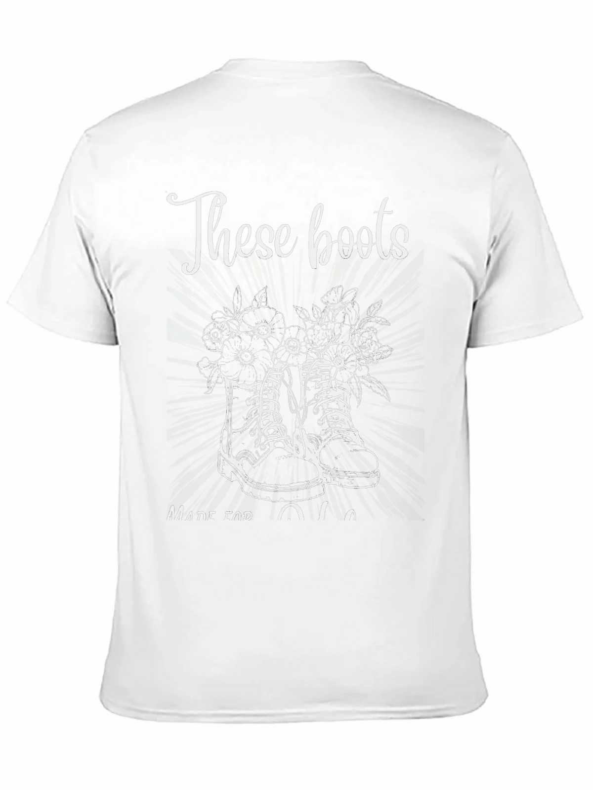 These Boots Made for Walkin Graphic Tee product image 10