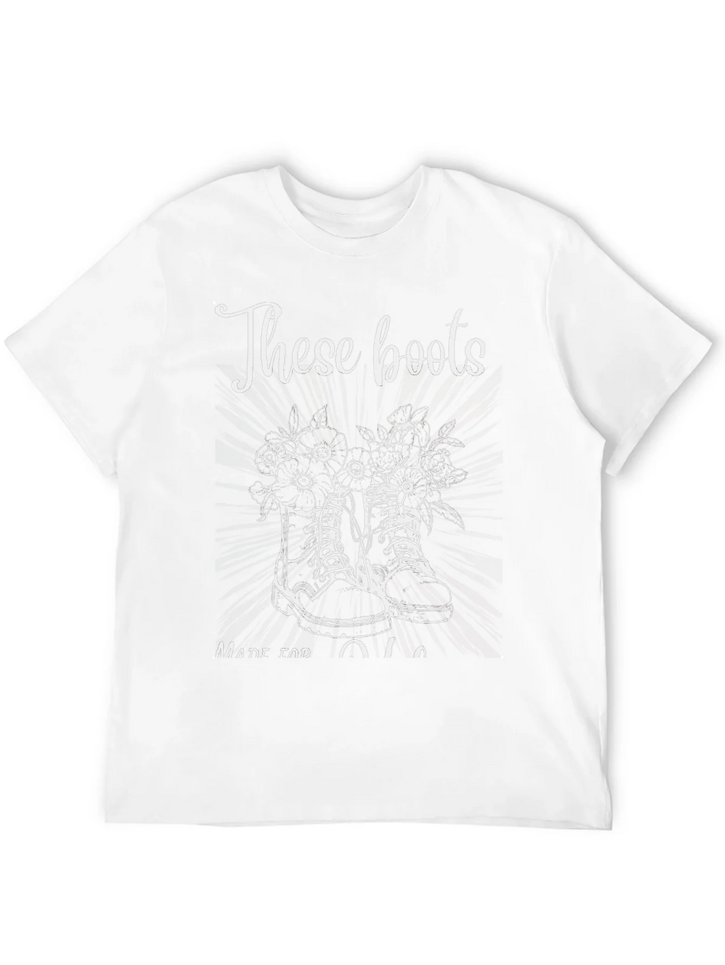 These Boots Made for Walkin Graphic Tee product image 11