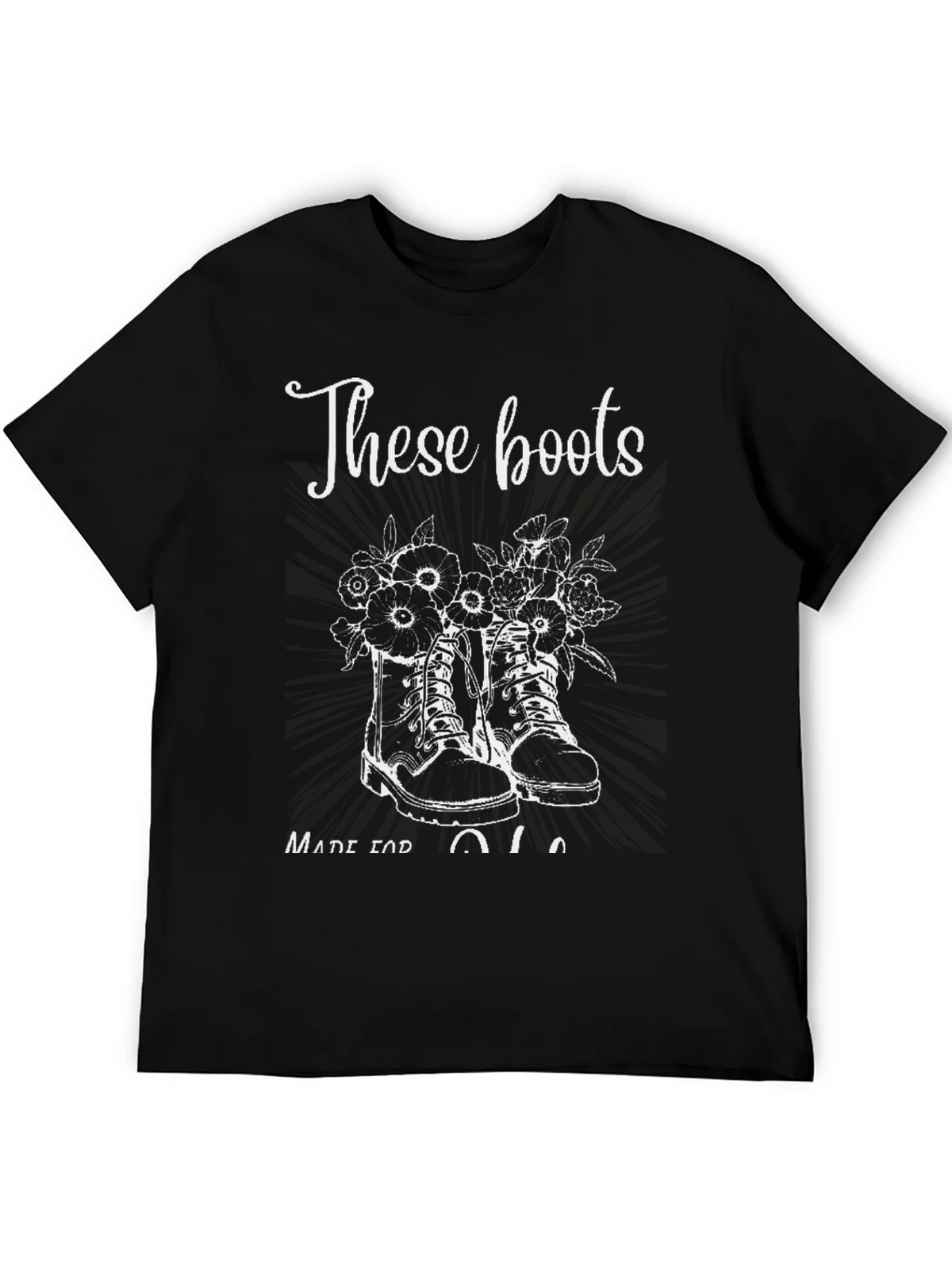 These Boots Made for Walkin Graphic Tee product image 5
