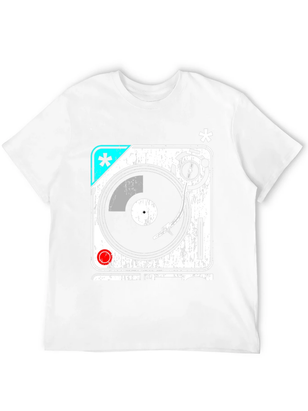 Retro Turntable Graphic T-Shirt - DJ Music Lover Tee product image 9