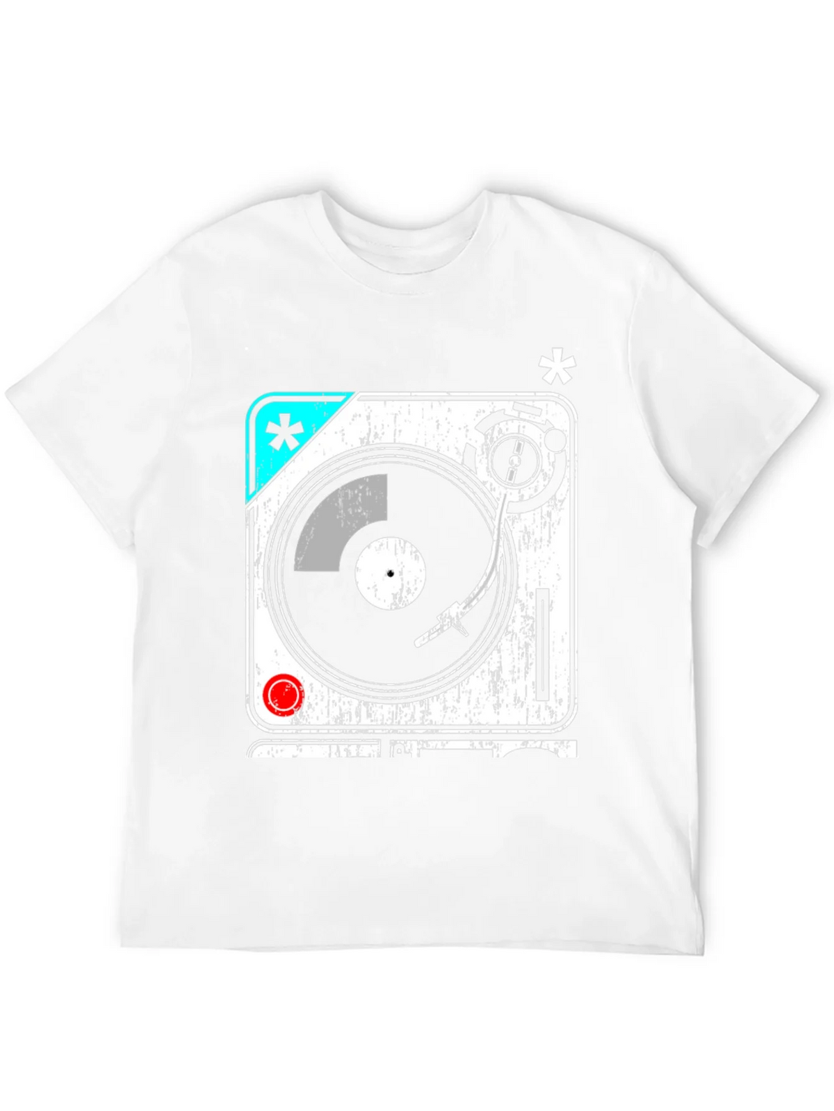 Retro Turntable Graphic T-Shirt - DJ Music Lover Tee product image 9