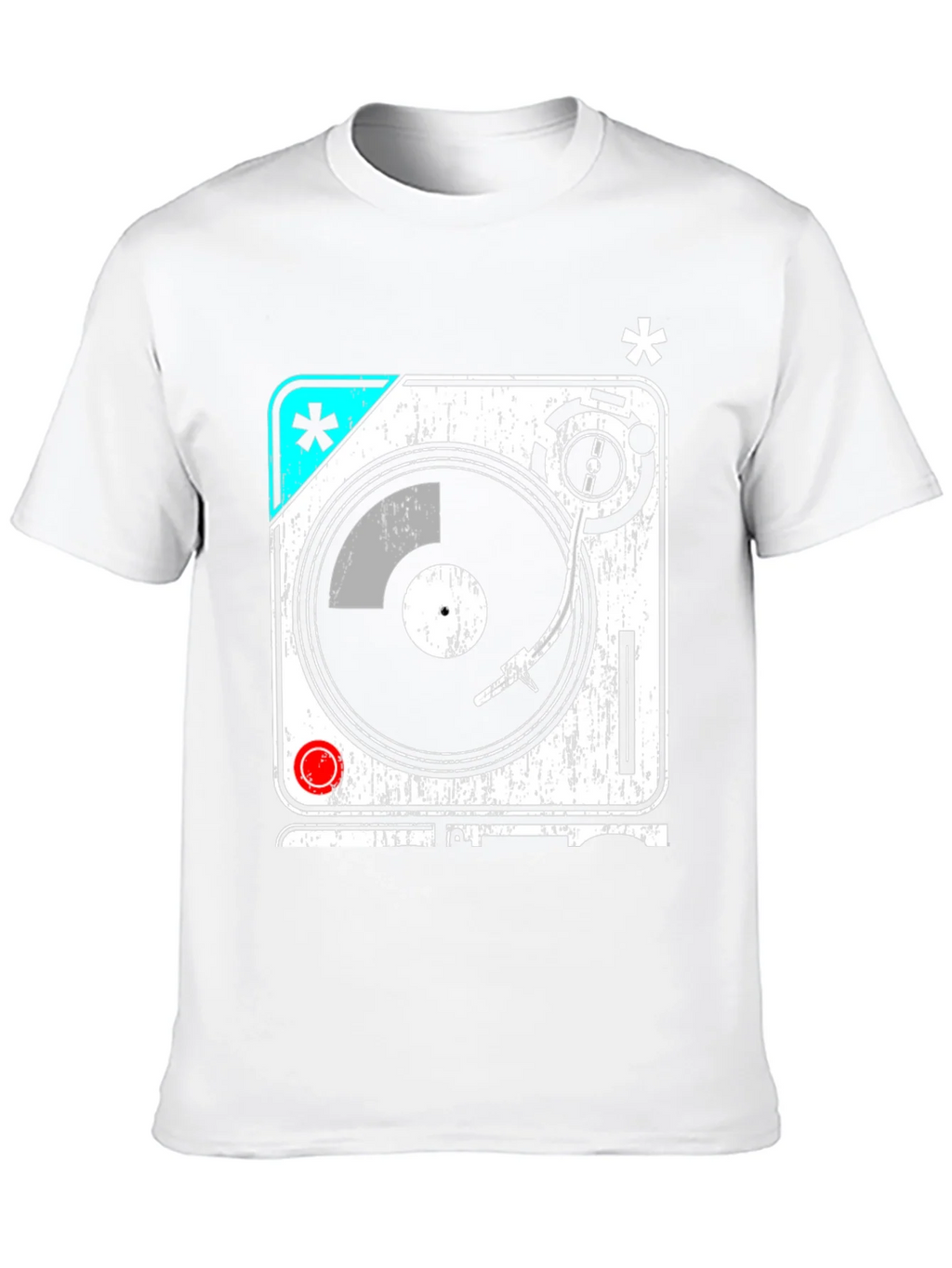 Retro Turntable Graphic T-Shirt - DJ Music Lover Tee product image 8