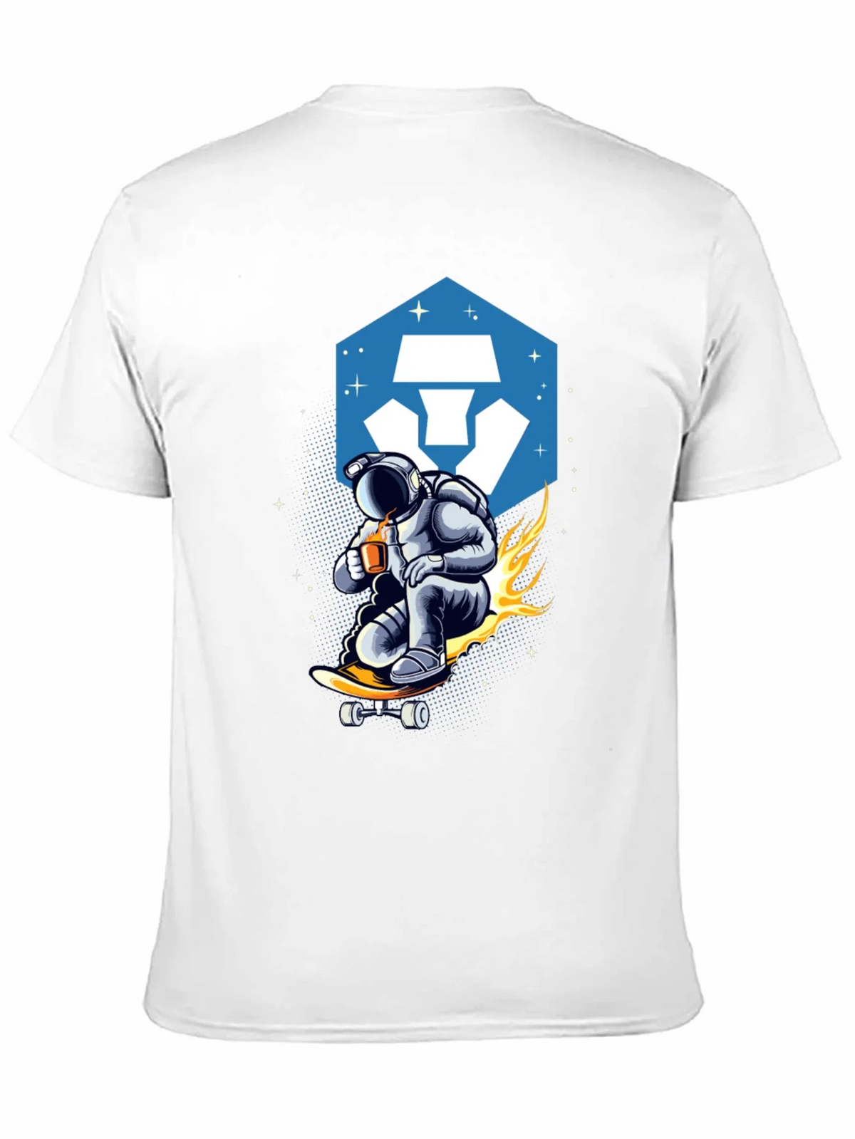 Astronaut Skateboard T-Shirt product image 8