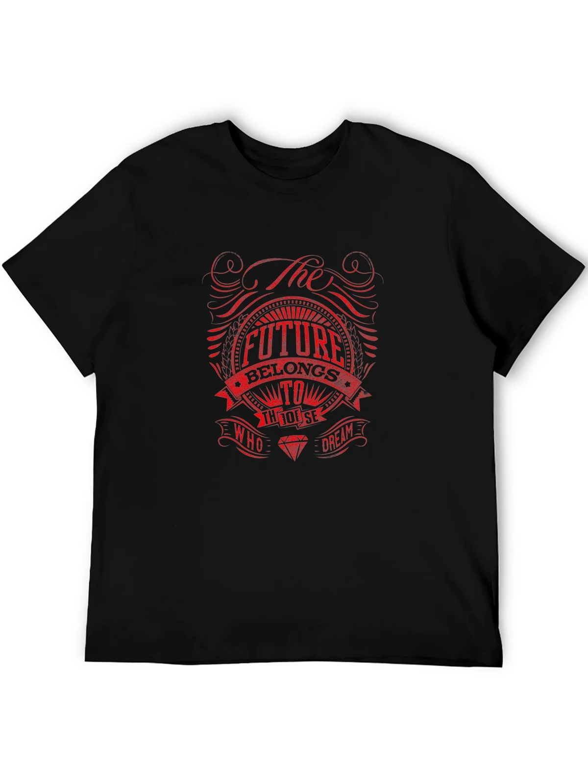 The Future Belongs To Those Who Dream Black T-Shirt product image 5