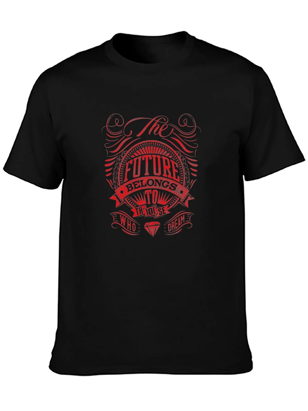 The Future Belongs To Those Who Dream Black T-Shirt product image 3