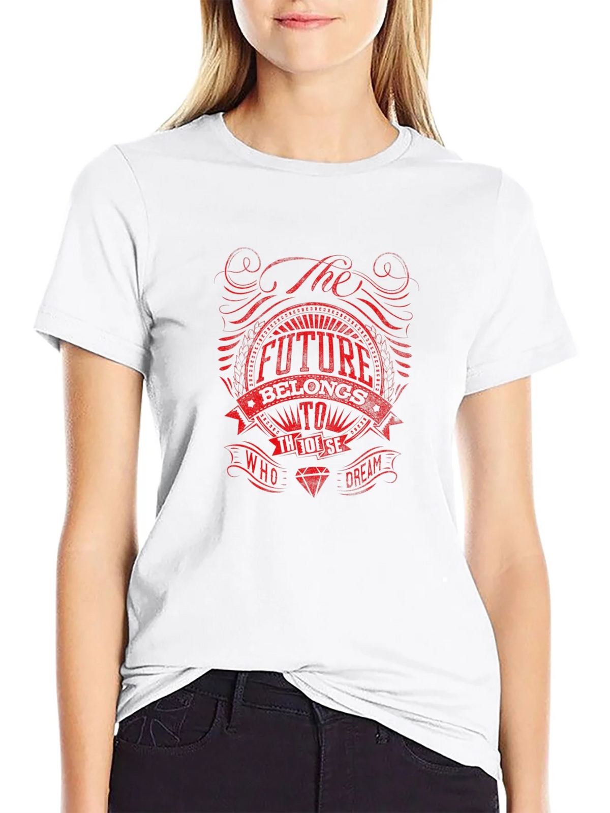 The Future Belongs To Those Who Dream Black T-Shirt product image 8