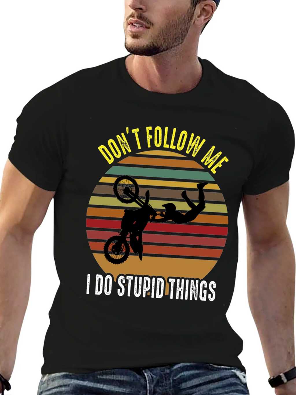 Dont Follow Me Dirt Bike T-Shirt product image 2