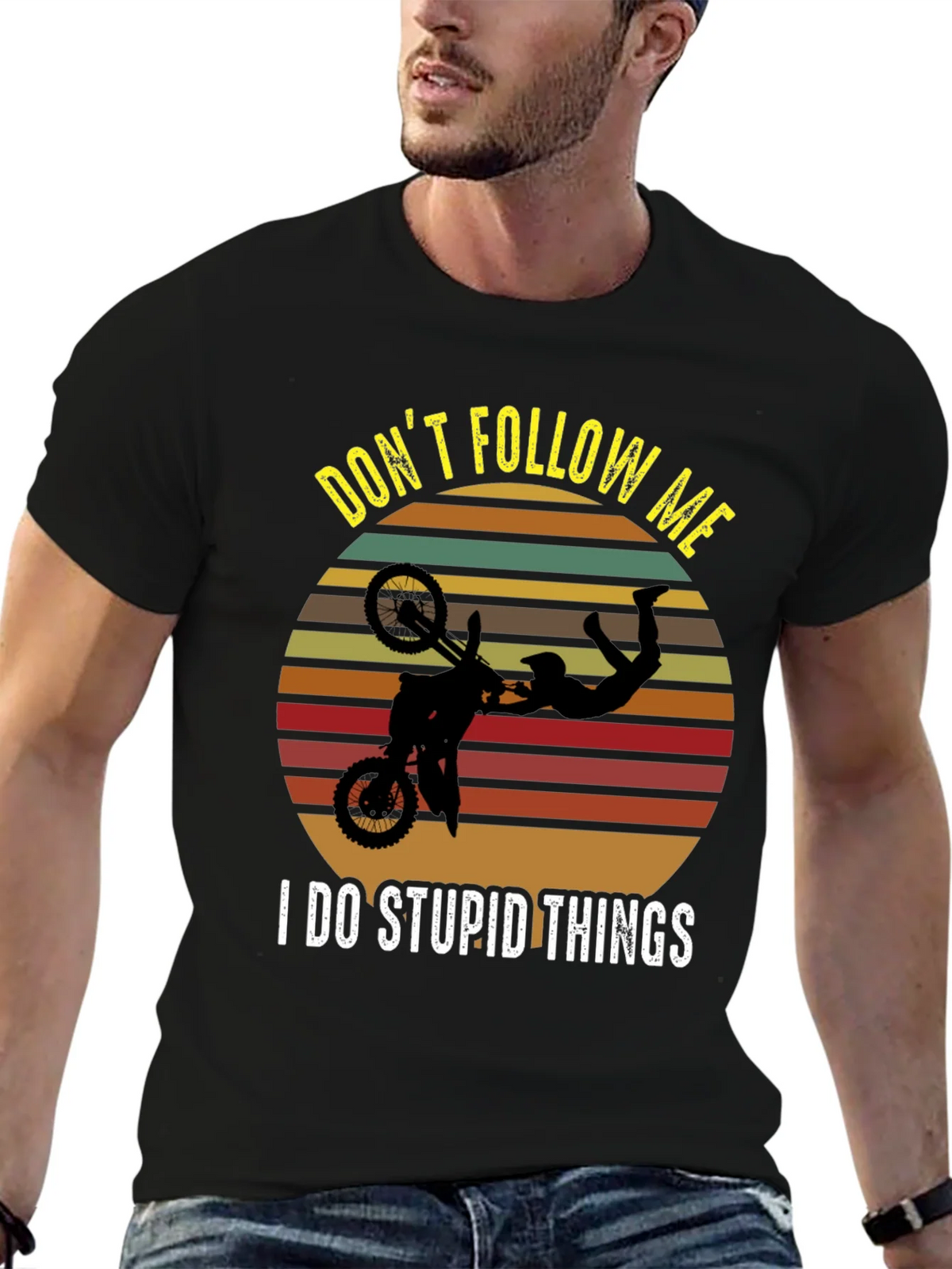 Dont Follow Me Dirt Bike T-Shirt product image 2