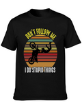 Dont Follow Me Dirt Bike T-Shirt product image 1