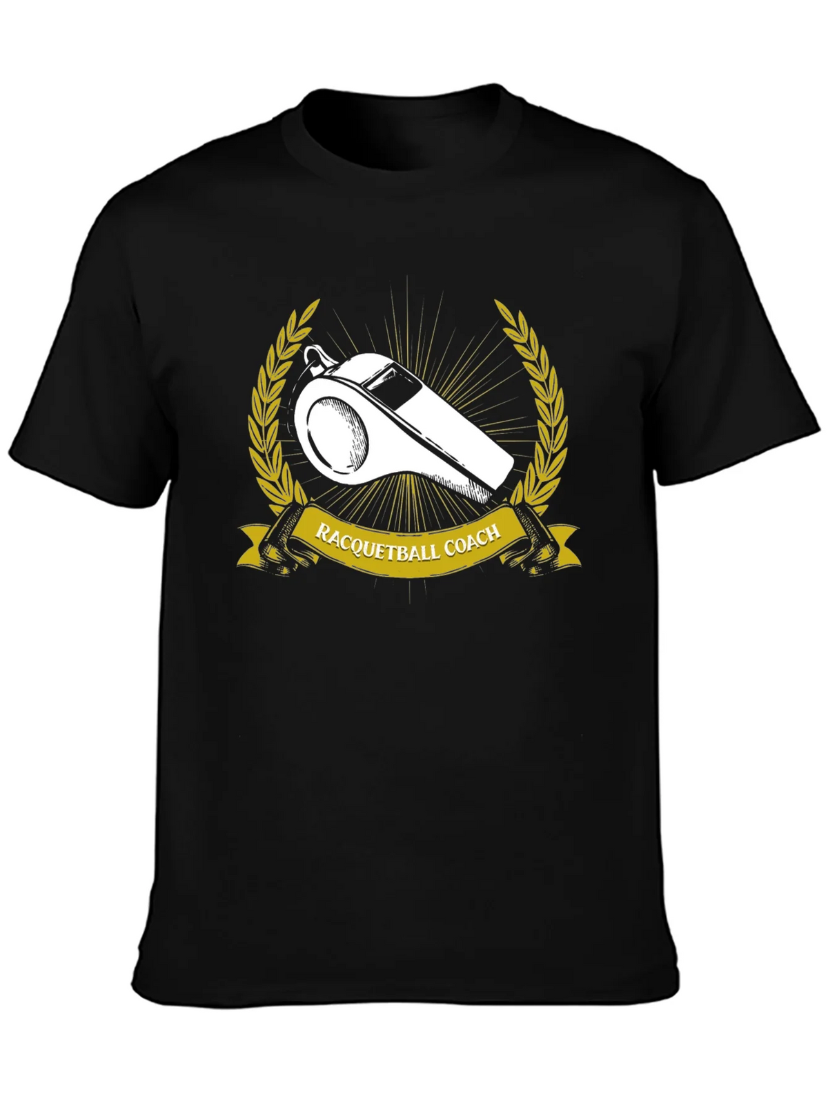 Racquetball Coach Whistle T-Shirt product image 3