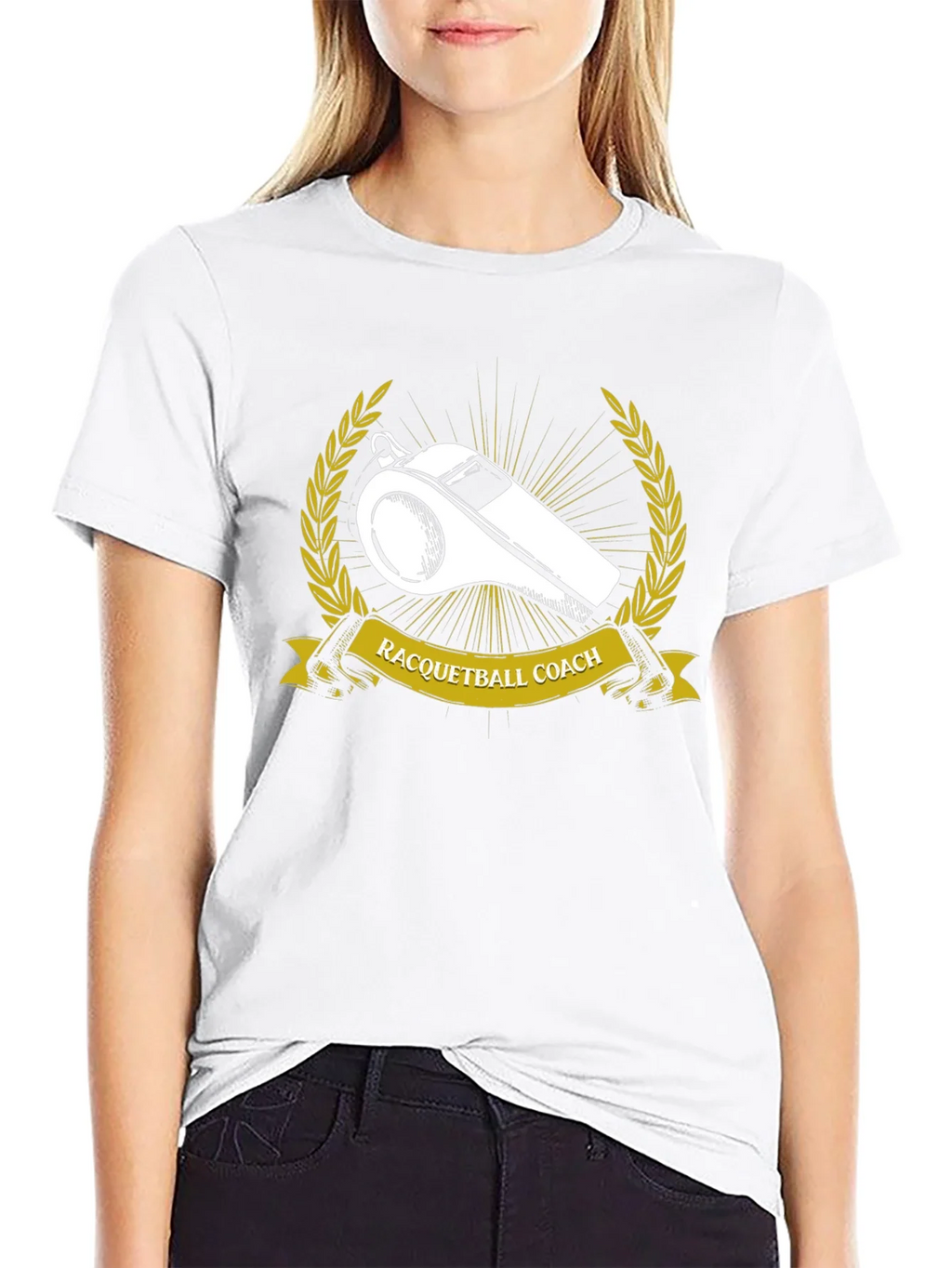 Racquetball Coach Whistle T-Shirt product image 8