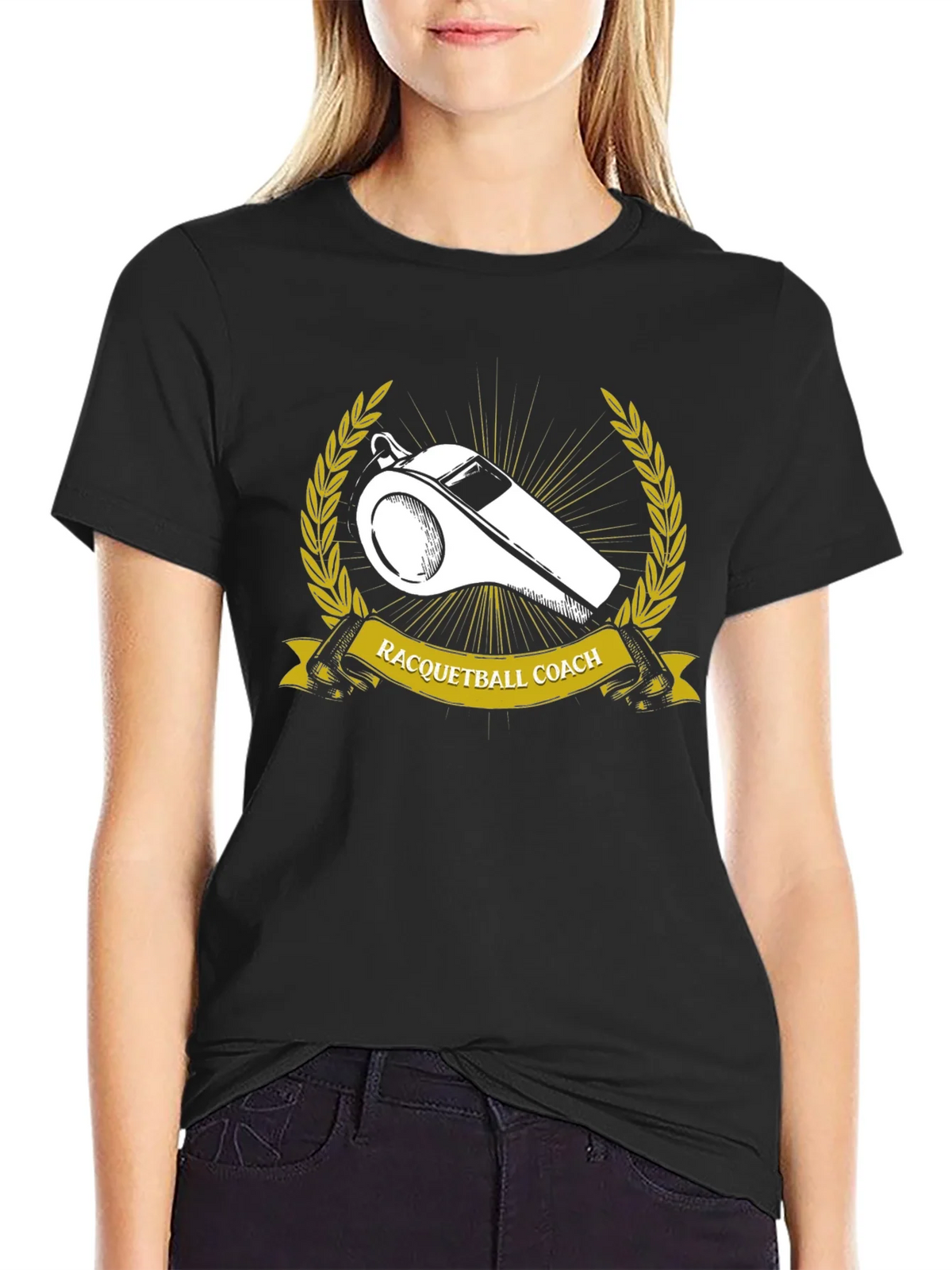 Racquetball Coach Whistle T-Shirt product image 2