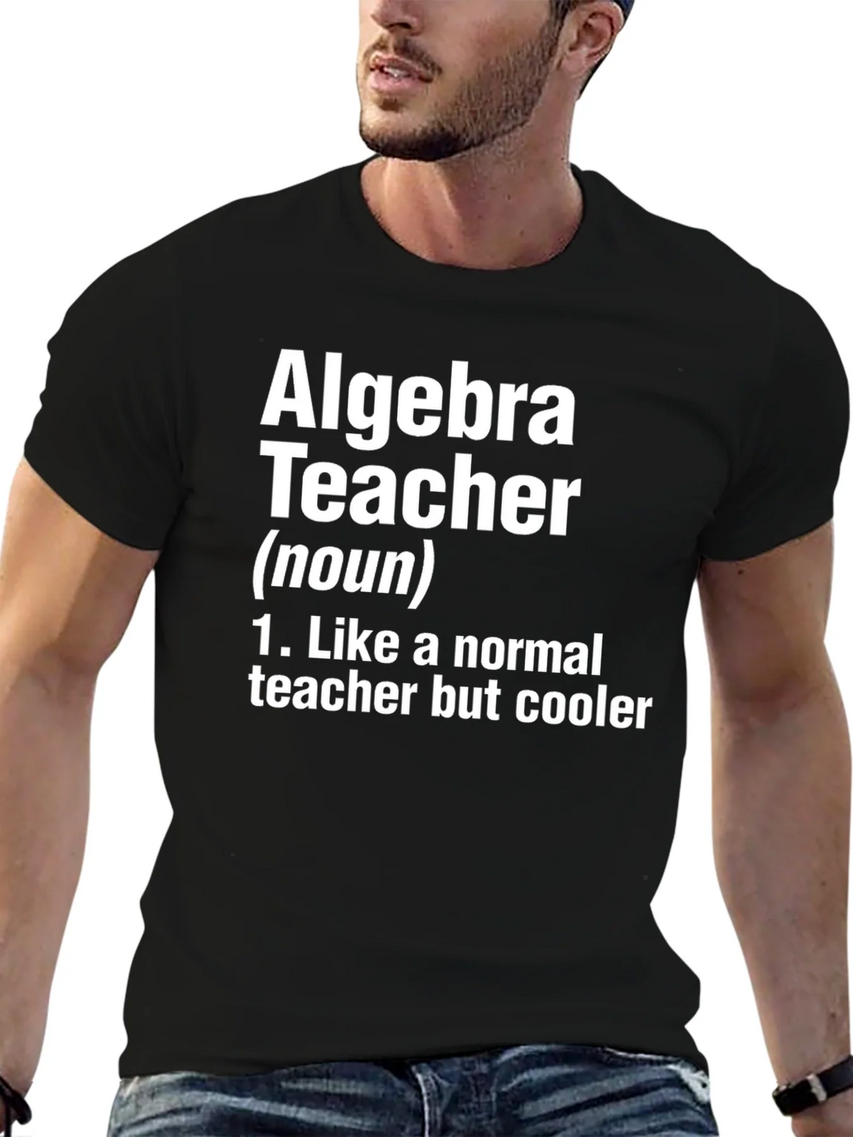 Algebra Teacher Funny Definition T-Shirt product image 6