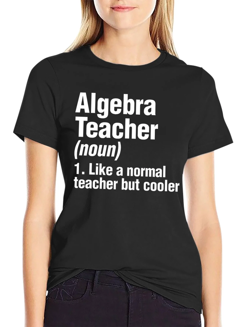 Algebra Teacher Funny Definition T-Shirt product image 2
