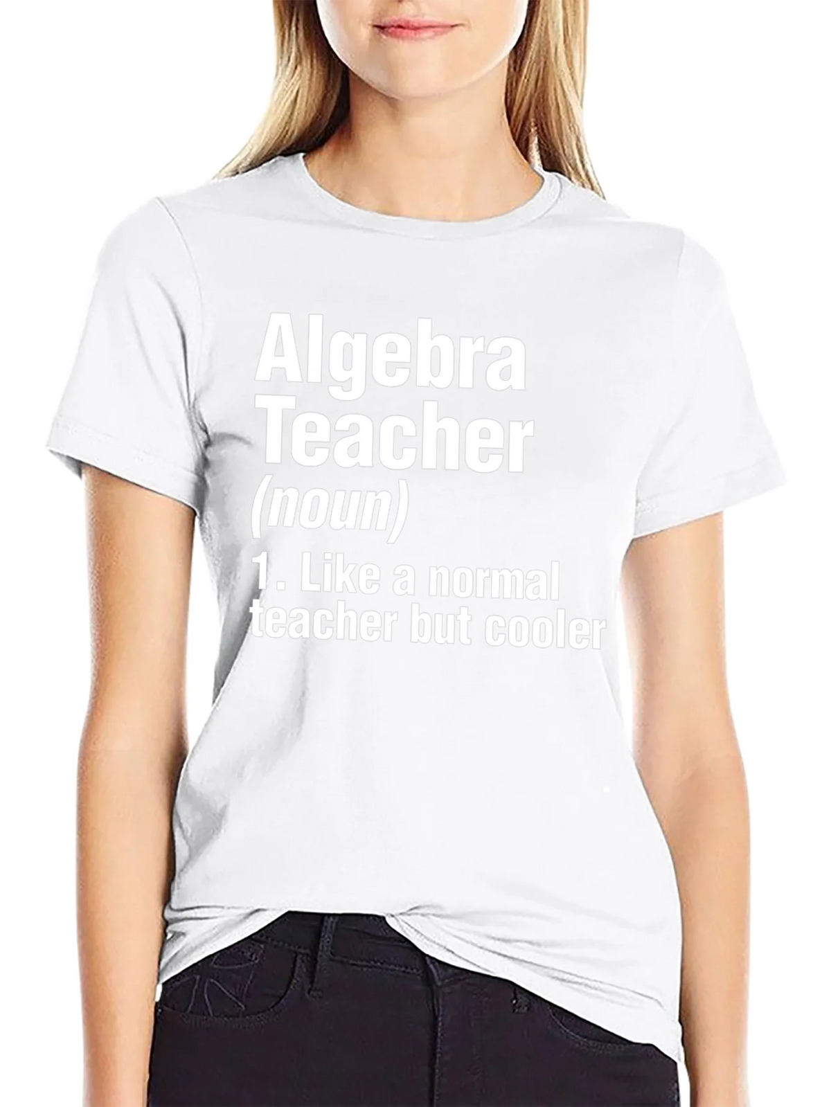 Algebra Teacher Funny Definition T-Shirt product image 8