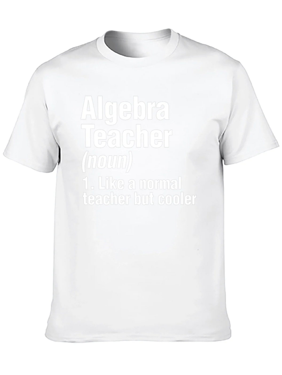 Algebra Teacher Funny Definition T-Shirt product image 9