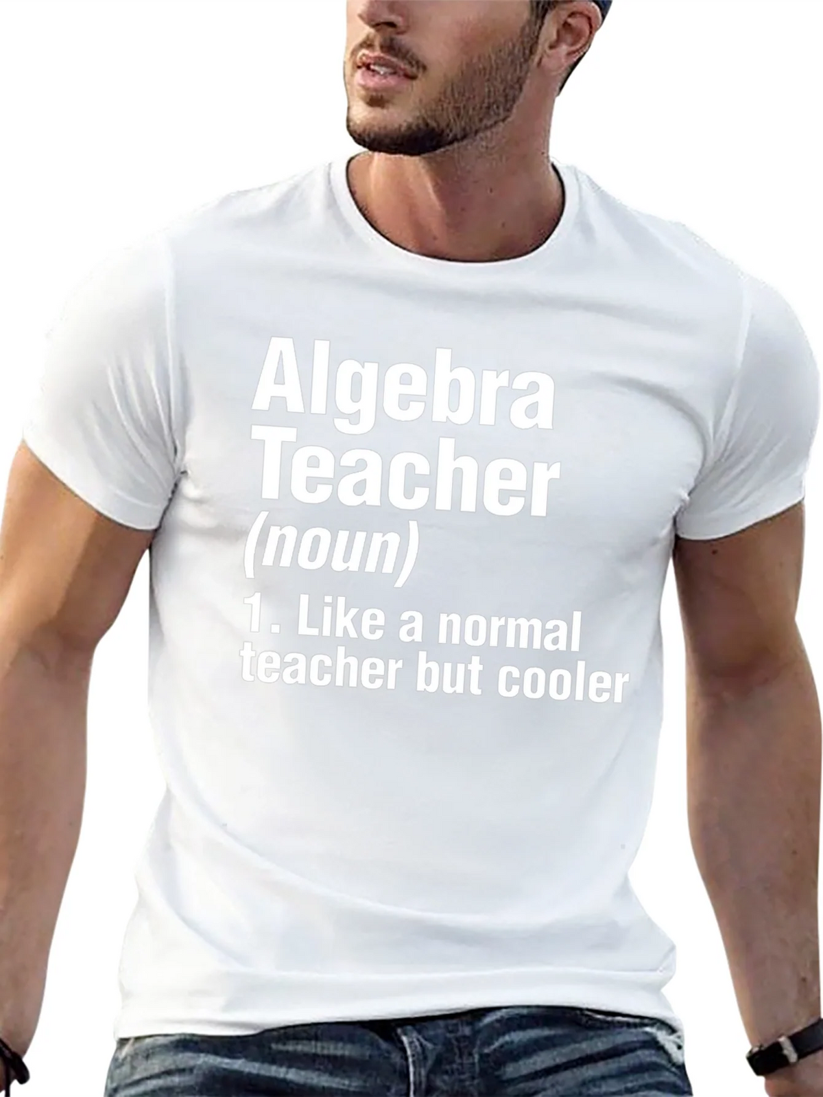 Algebra Teacher Funny Definition T-Shirt product image 12