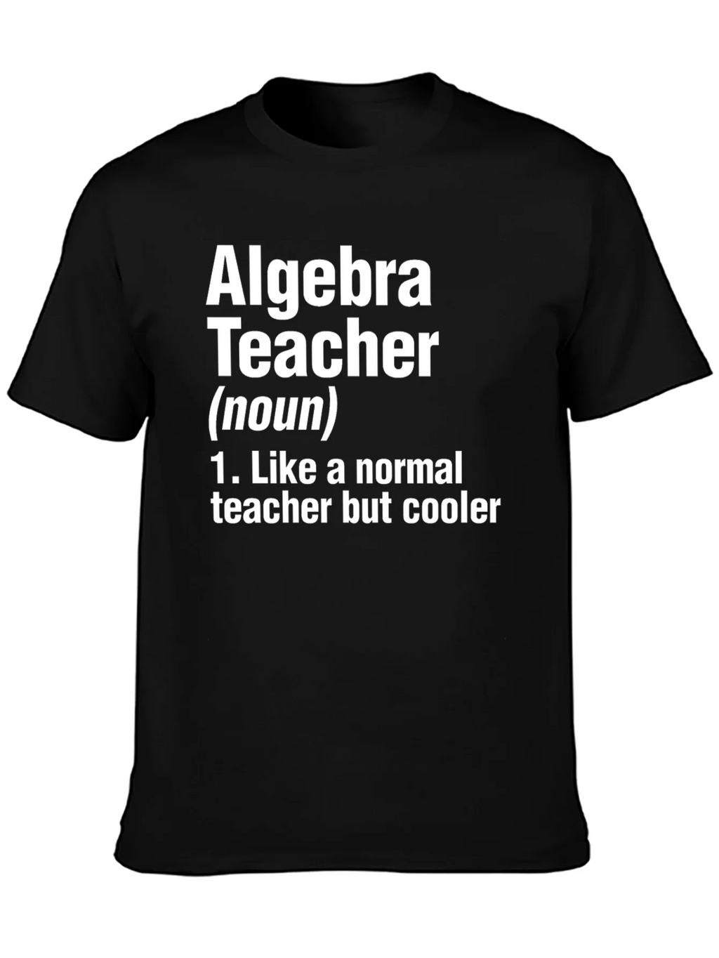 Algebra Teacher Funny Definition T-Shirt product image 3